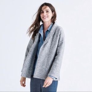 Madewell Heather Grey Speaker Jacket / M